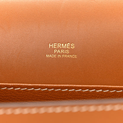 Hermes Veau Sombrero Sac Roulis 23 Gold 6 of 13