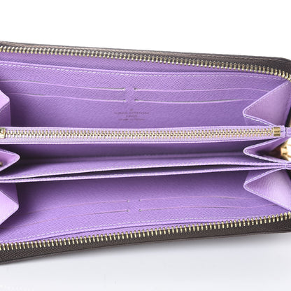 Louis Vuitton Damier Ebene Illustre Zippy Wallet Violet 5 of 9