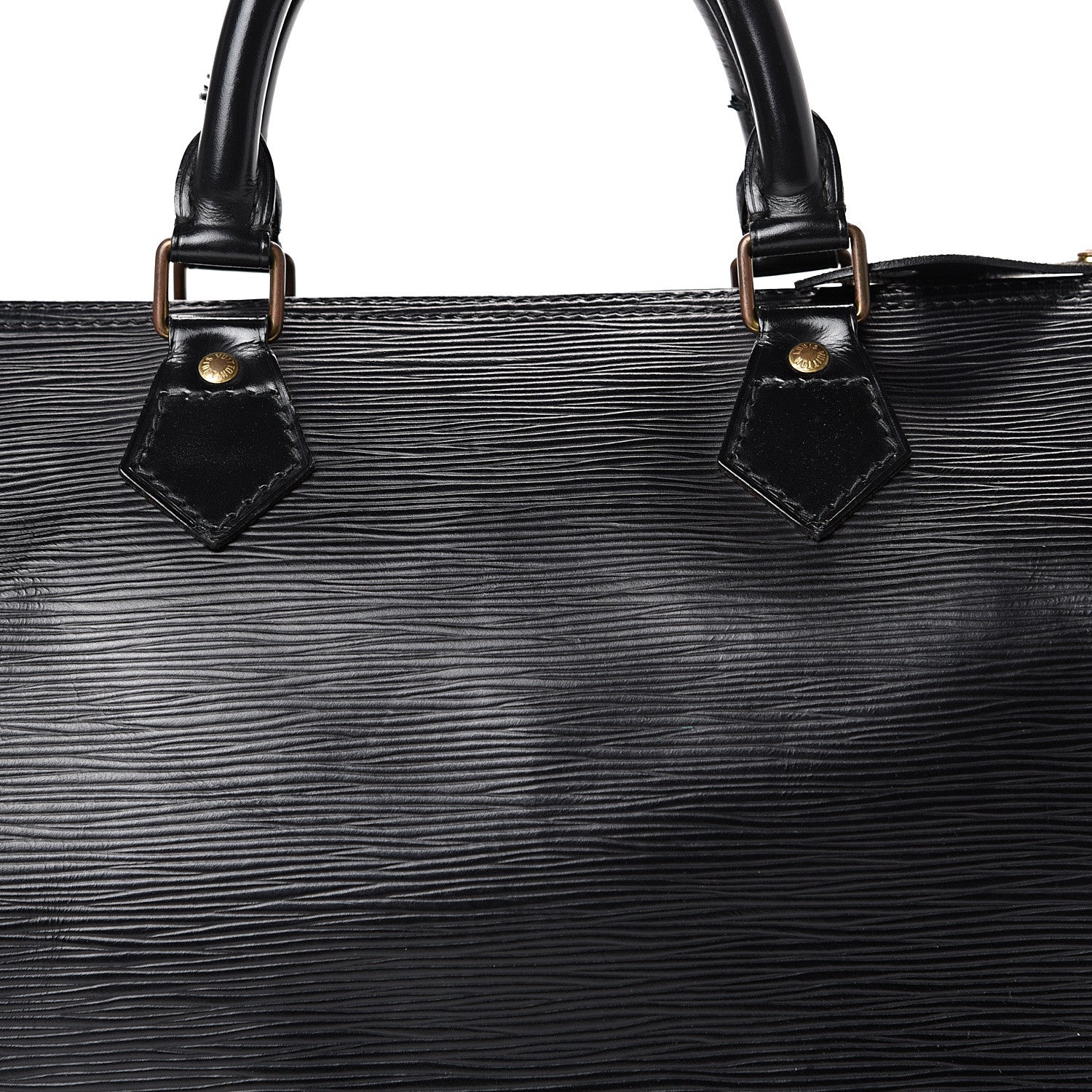 Louis Vuitton Epi Speedy 30 Black 7 of 17