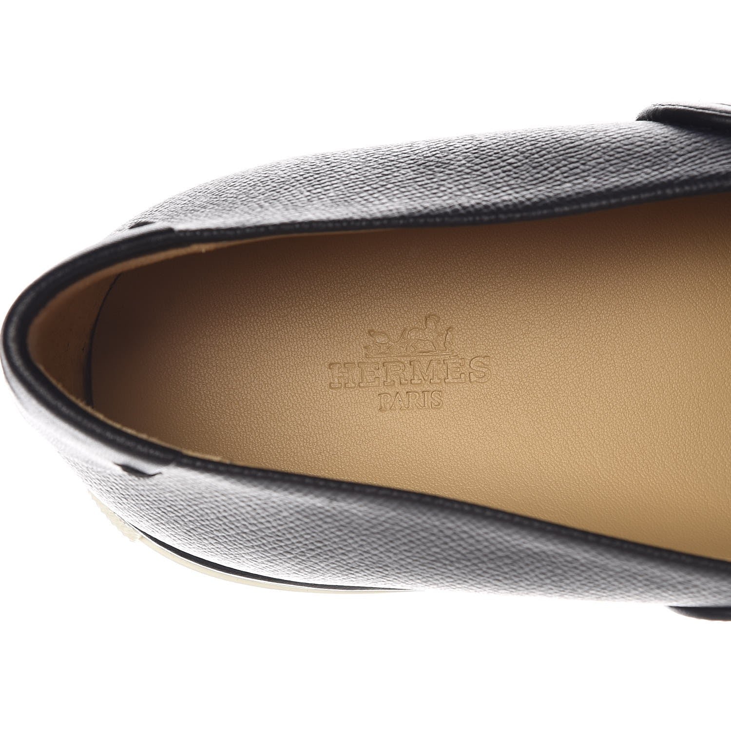 Hermes Mens Epsom Kick Sneakers 41 Black 7 of 9