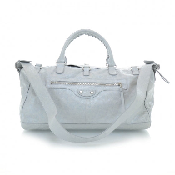 Balenciaga Agneau Squash Small Duffel Bag Gris Ciment 2 of 10