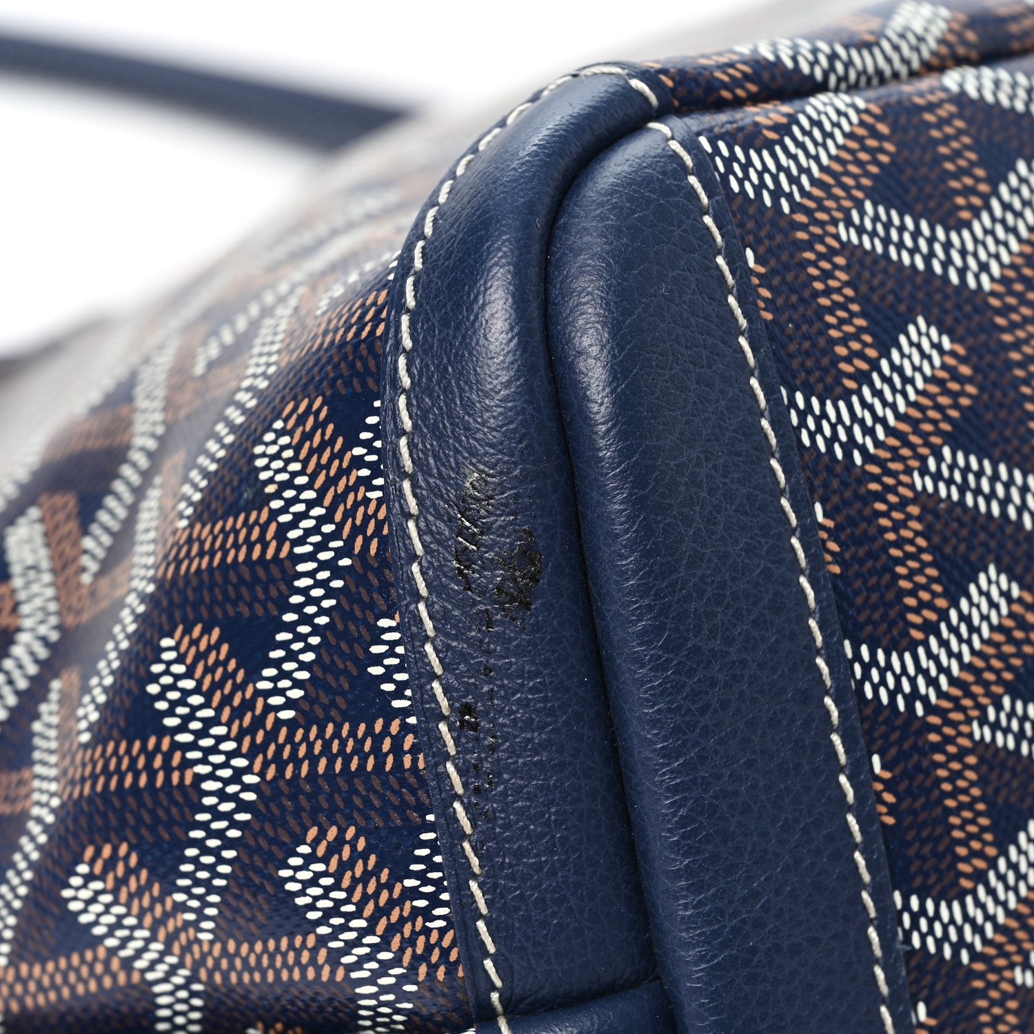 Goyard Goyardine Artois PM Navy 12 of 12