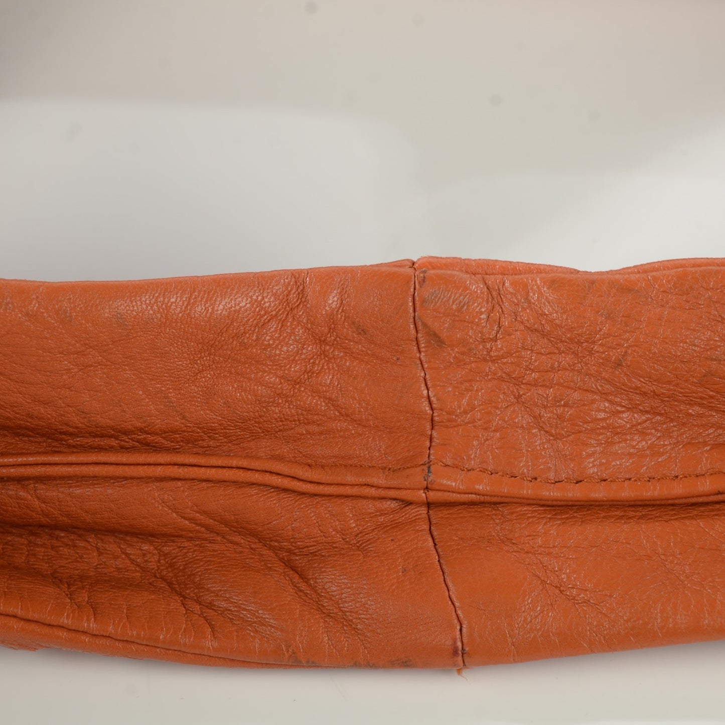 Cervo Deerskin Large Hobo Pumpkin