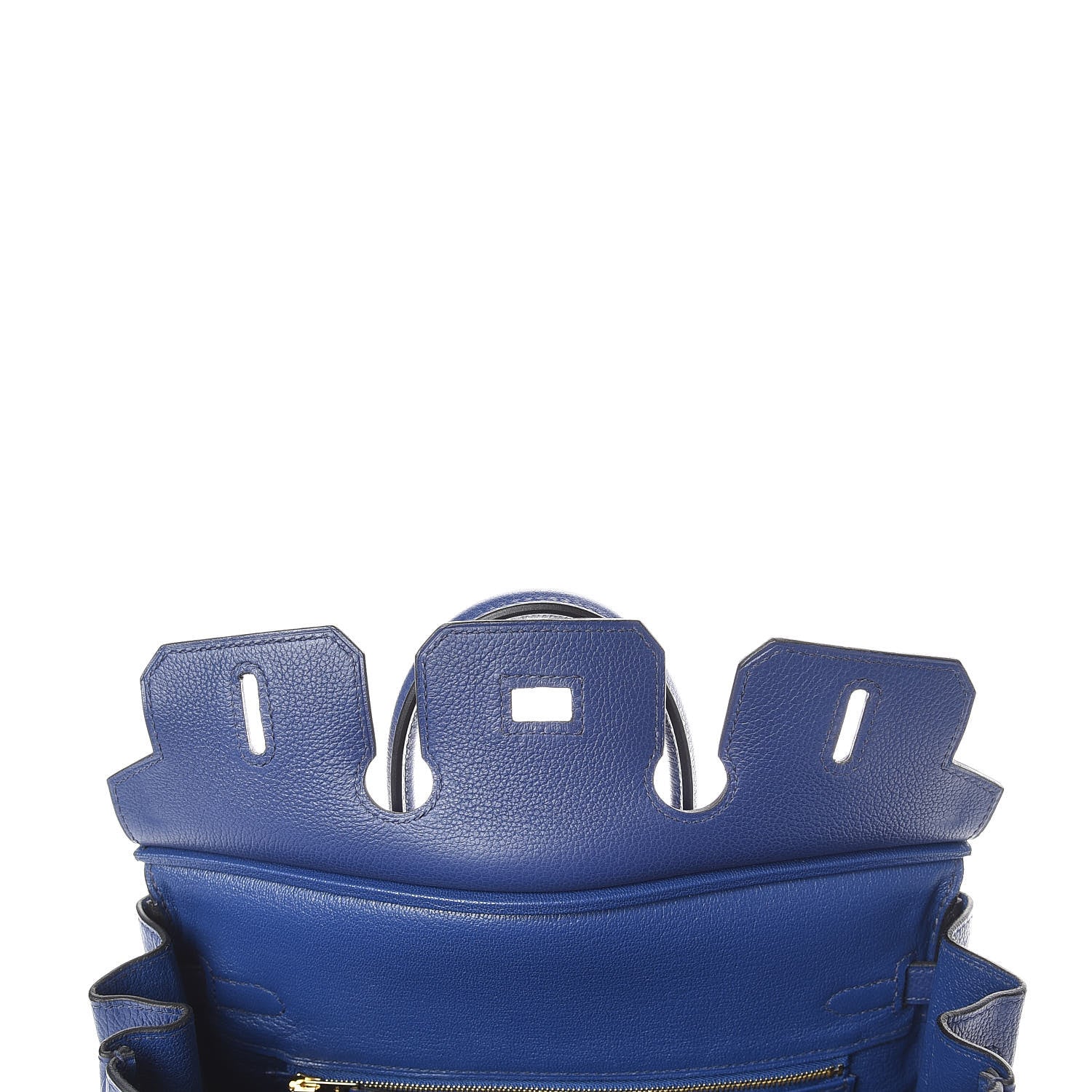 Hermes Taurillon Novillo Birkin 25 Bleu Saphir 10 of 34