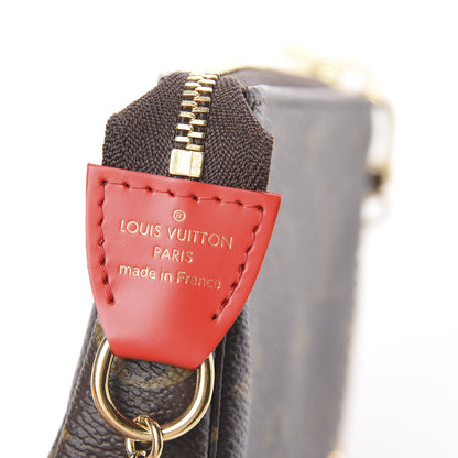 Louis Vuitton Monogram 2020 Christmas Animation Bumper Cars Mini Pochette Accessories Coquelicot 6 of 6