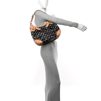 Louis Vuitton Monogram Multicolor Greta Black 2 of 10