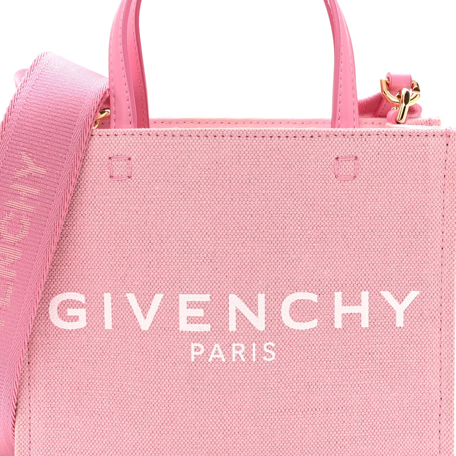 Givenchy Canvas Mini G-Tote Bright Pink 7 of 9