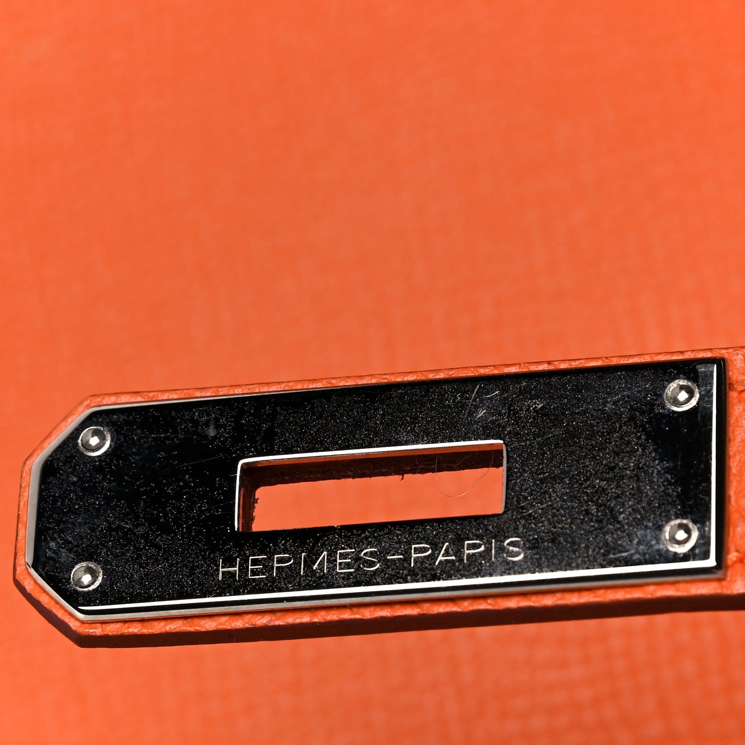 Hermes Epsom Birkin 35 Orange 13 of 14