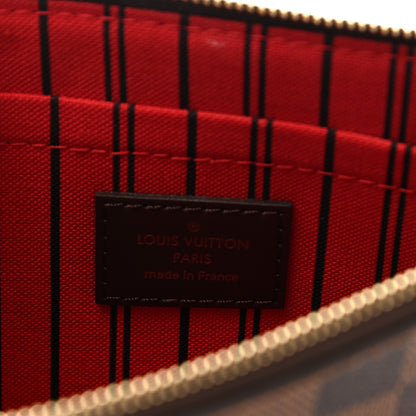 Louis Vuitton Damier Ebene Neverfull MM GM Pochette 6 of 6