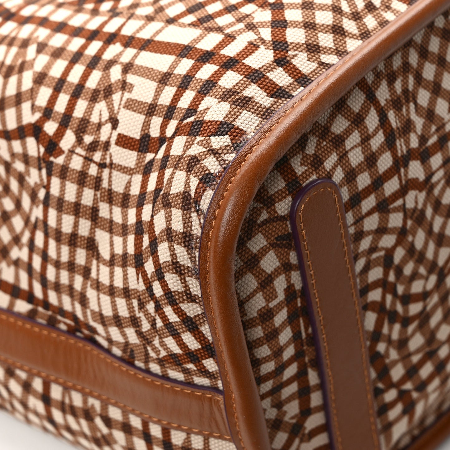 Visetos Medium Liz Reversible Shopper Tote Cognac