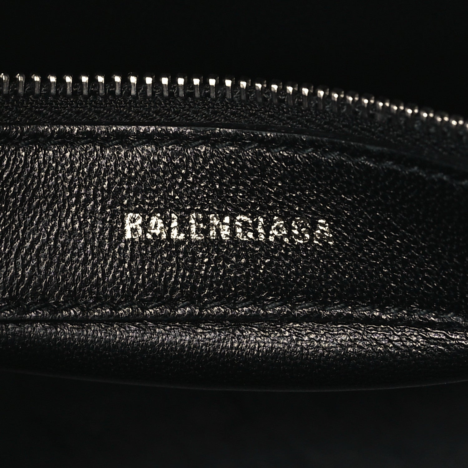Balenciaga Signature Grained Calfskin Logo S Ville Top Handle Bag Black Rose Shocking 6 of 12