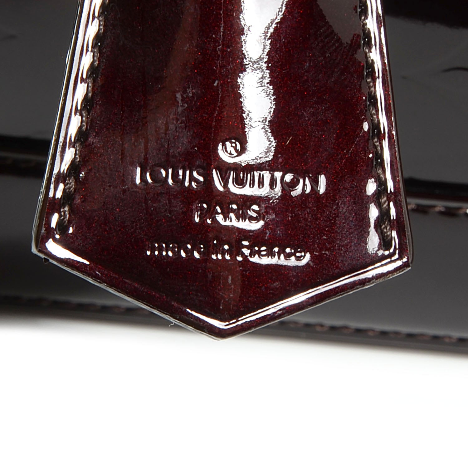 Louis Vuitton Vernis Alma GM Amarante 6 of 9