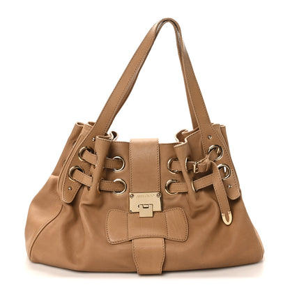 Jimmy Choo Calfskin Ramona Nude 1 of 10