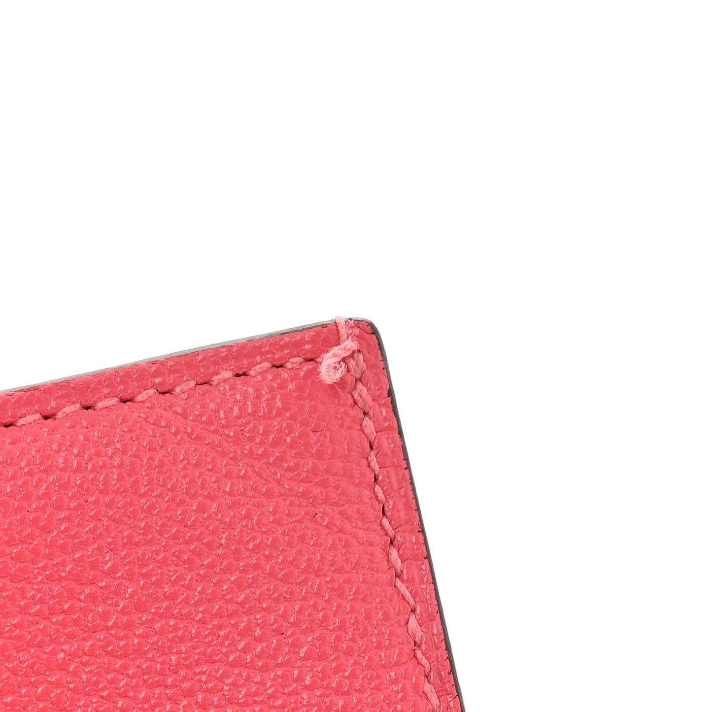 Chevre Mysore Bearn Compact Wallet Rose Lipstick