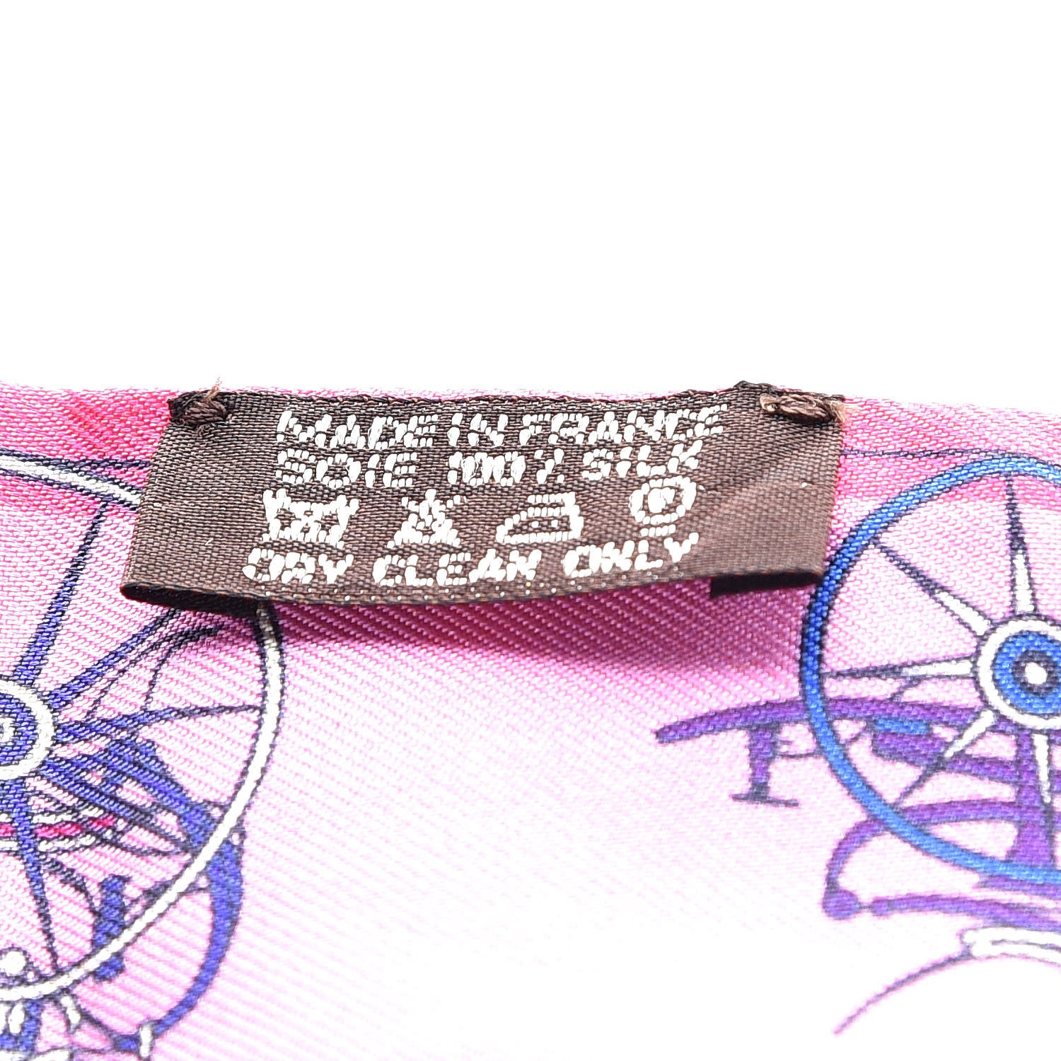 Hermes Silk Voitures Nouvelles Twilly Rouge Rose Fuchsia 3 of 5