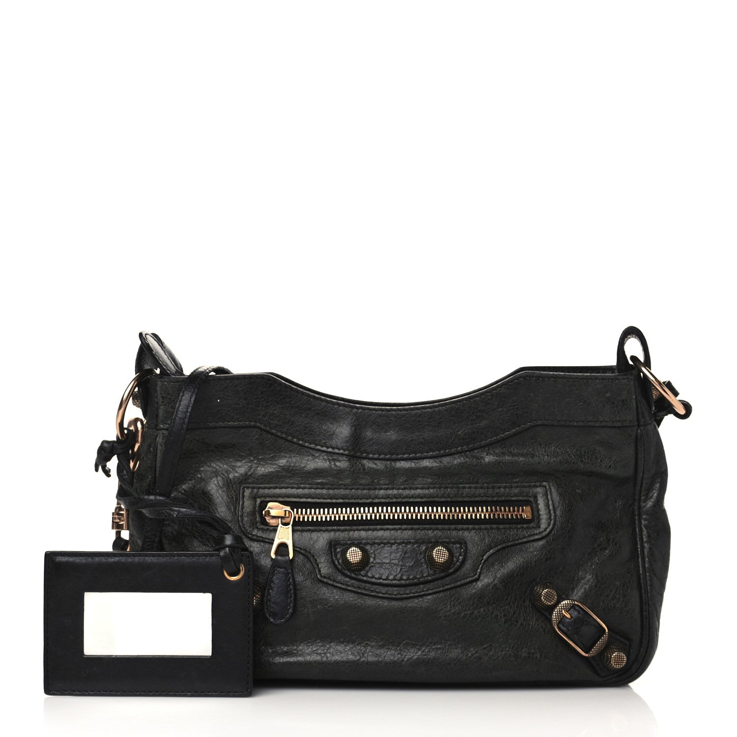 Balenciaga Agneau Giant 12 Rose Gold Hardware Hip Black 1 of 9