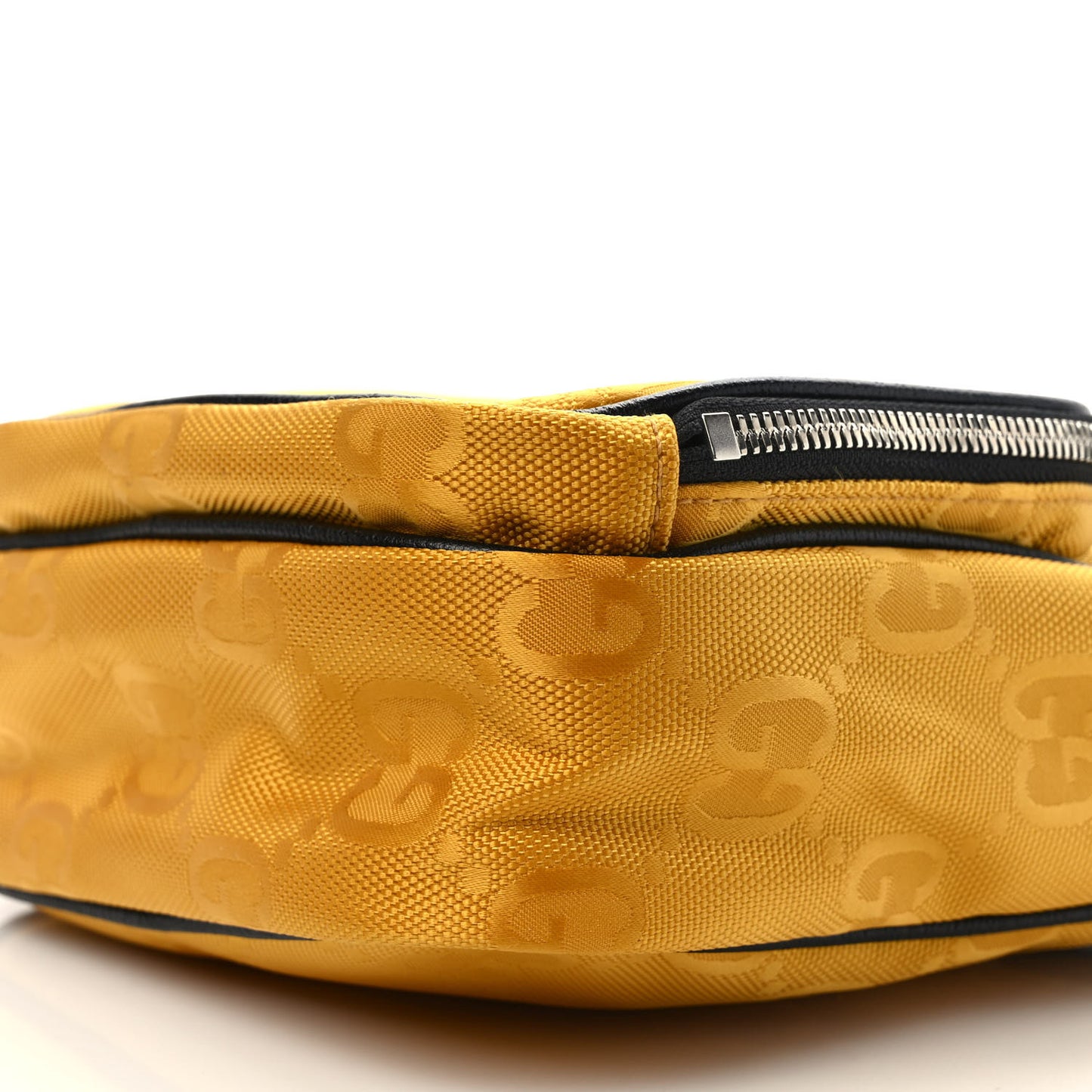 Econyl Nylon Monogram Off The Grid Shoulder Bag Crop Black