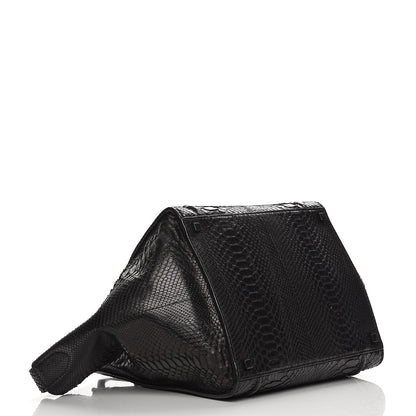 Celine Python Medium Phantom Luggage Black 4 of 11