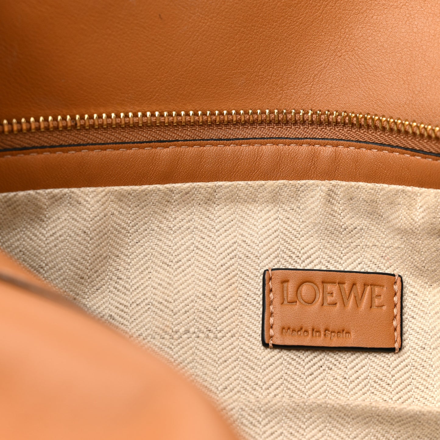 Calfskin Puzzle Hobo Tan
