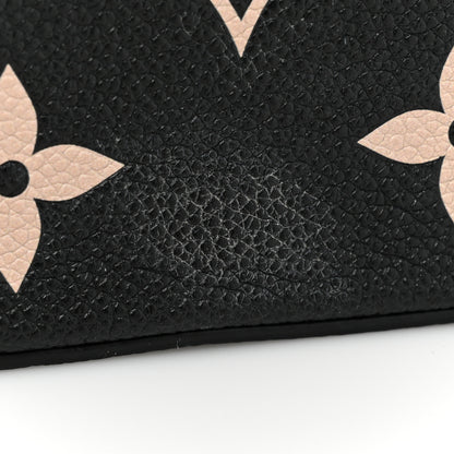 Louis Vuitton Empreinte Monogram Giant Felicie Pochette Black Beige 9 of 16