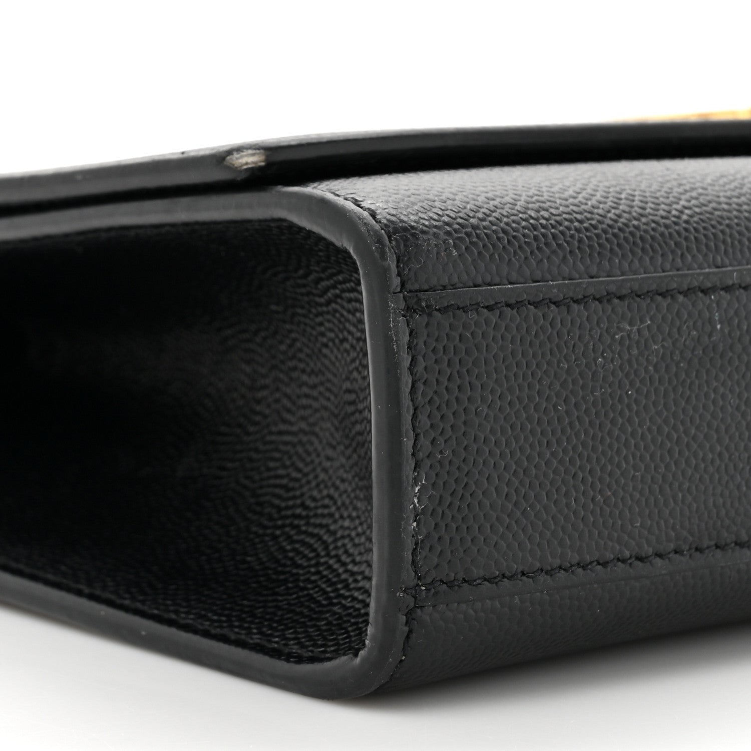 Saint Laurent Grain De Poudre Medium Classic Monogram Kate Satchel Black 10 of 14