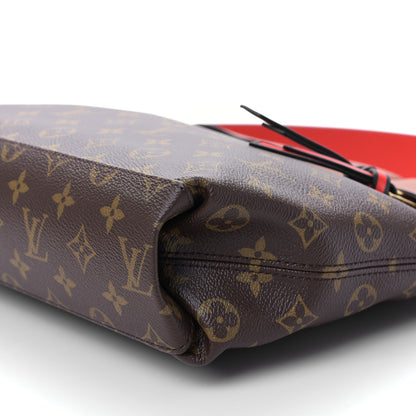 Louis Vuitton Monogram Tuileries Besace Caramel Rouge 8 of 9
