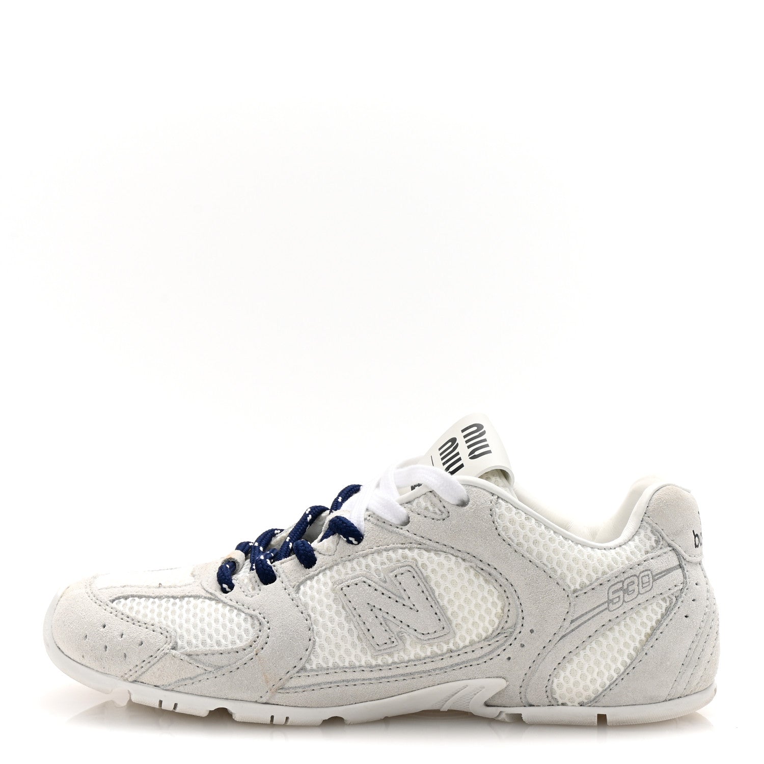 Miu Miu X NEW BALANCE Suede 530 SL Sneakers 36 White 1 of 10