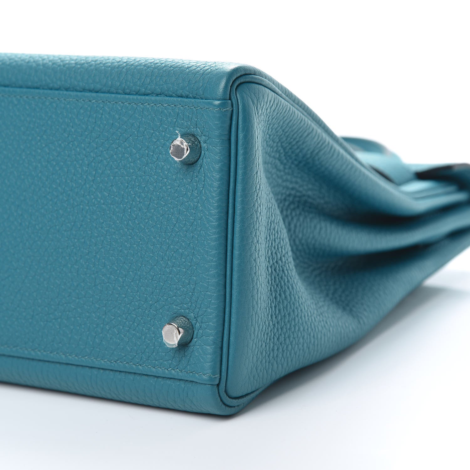 Hermes Togo Kelly Retourne 32 Bleu Izmir 11 of 13