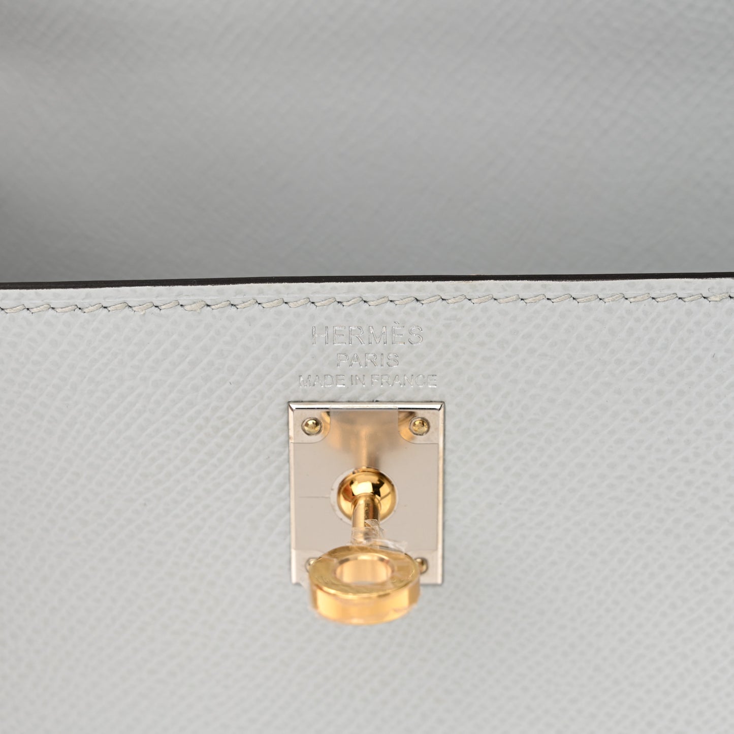Epsom Kelly Sellier 25 Gris Platine