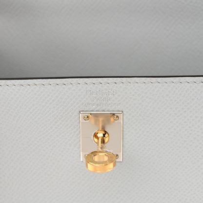 Hermes Epsom Kelly Sellier 25 Gris Platine 6 of 13