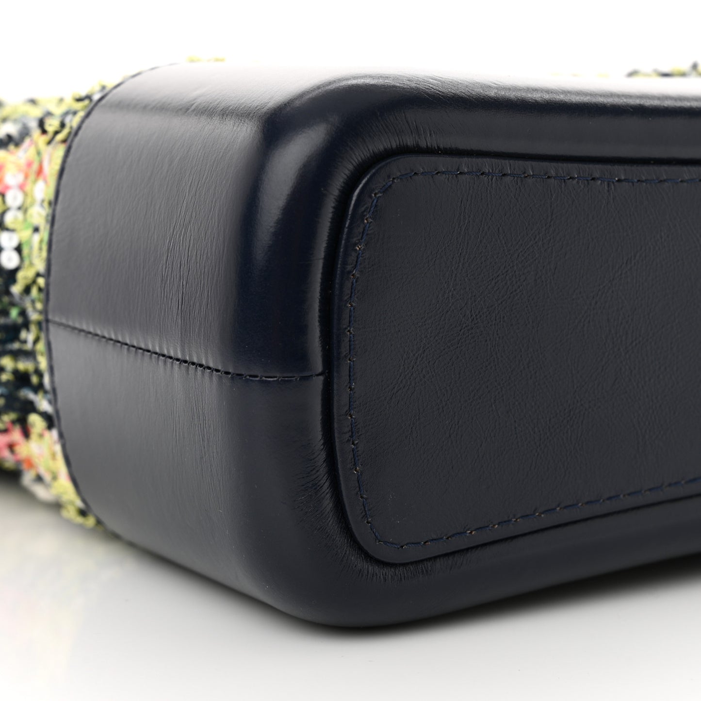 Tweed Calfskin Medium Gabrielle Hobo Blue