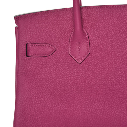 Hermes Togo Birkin 30 Rose Pourpre 29 of 32