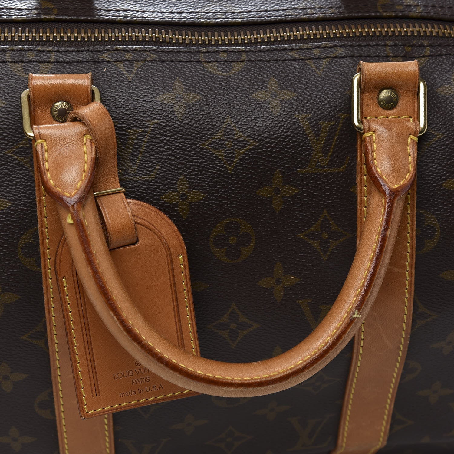 Louis Vuitton Monogram Keepall Bandouliere 50 18 of 25