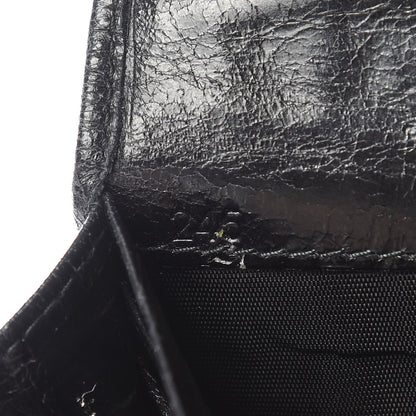 Miu Miu Nappa Matelasse Flap Wallet Black 9 of 10