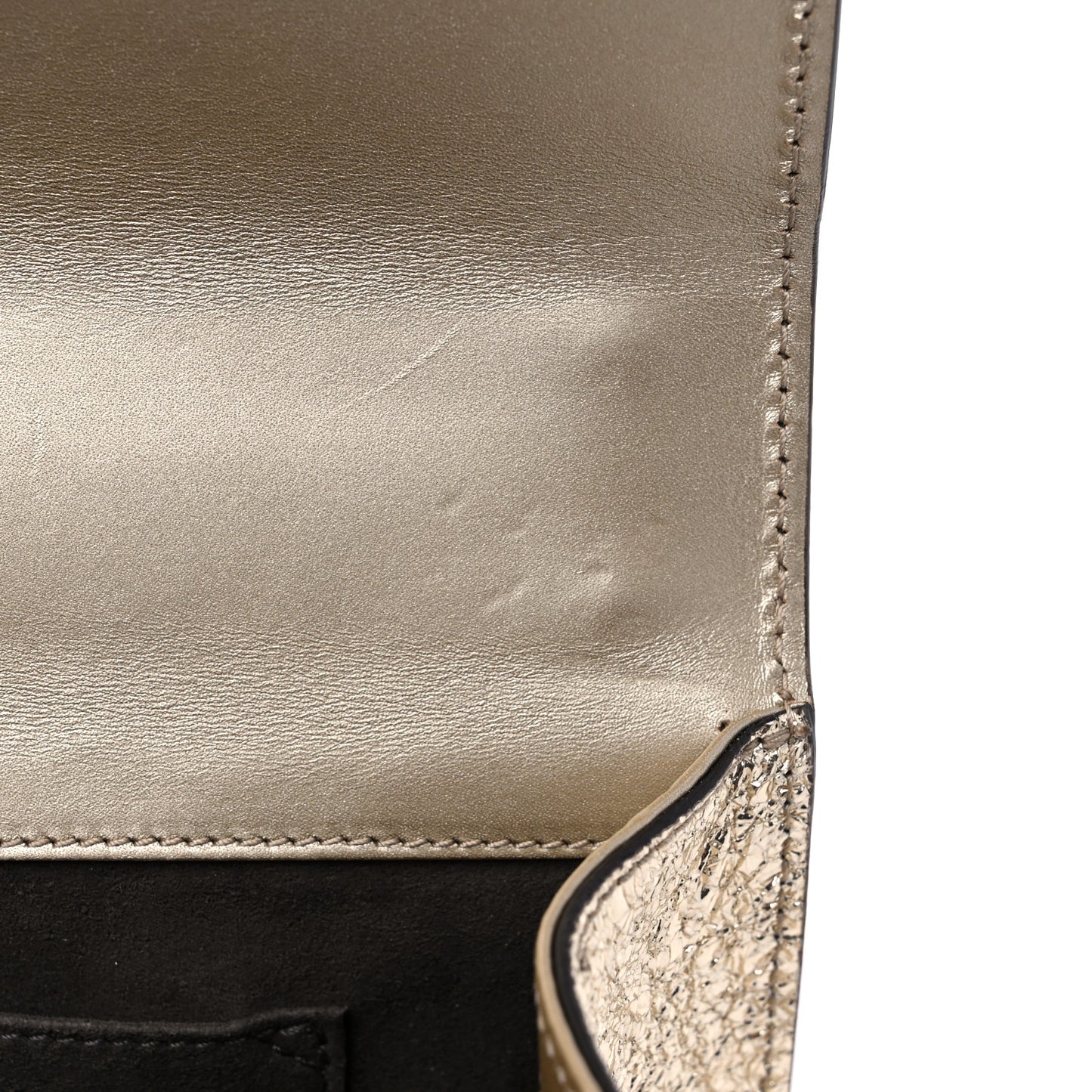 Galassia Small Padlock Shoulder Bag Platino