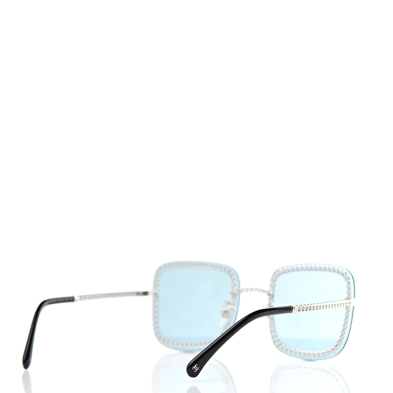 Chanel Chain Square Sunglasses 4244 Blue 5 of 9