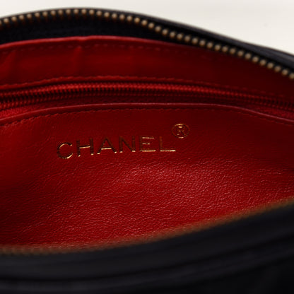 Chanel Satin Clutch Black 6 of 10