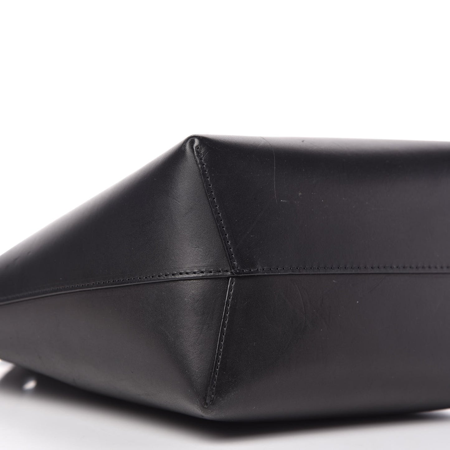 Calfskin Mini Bucket Bag Black Ballerina
