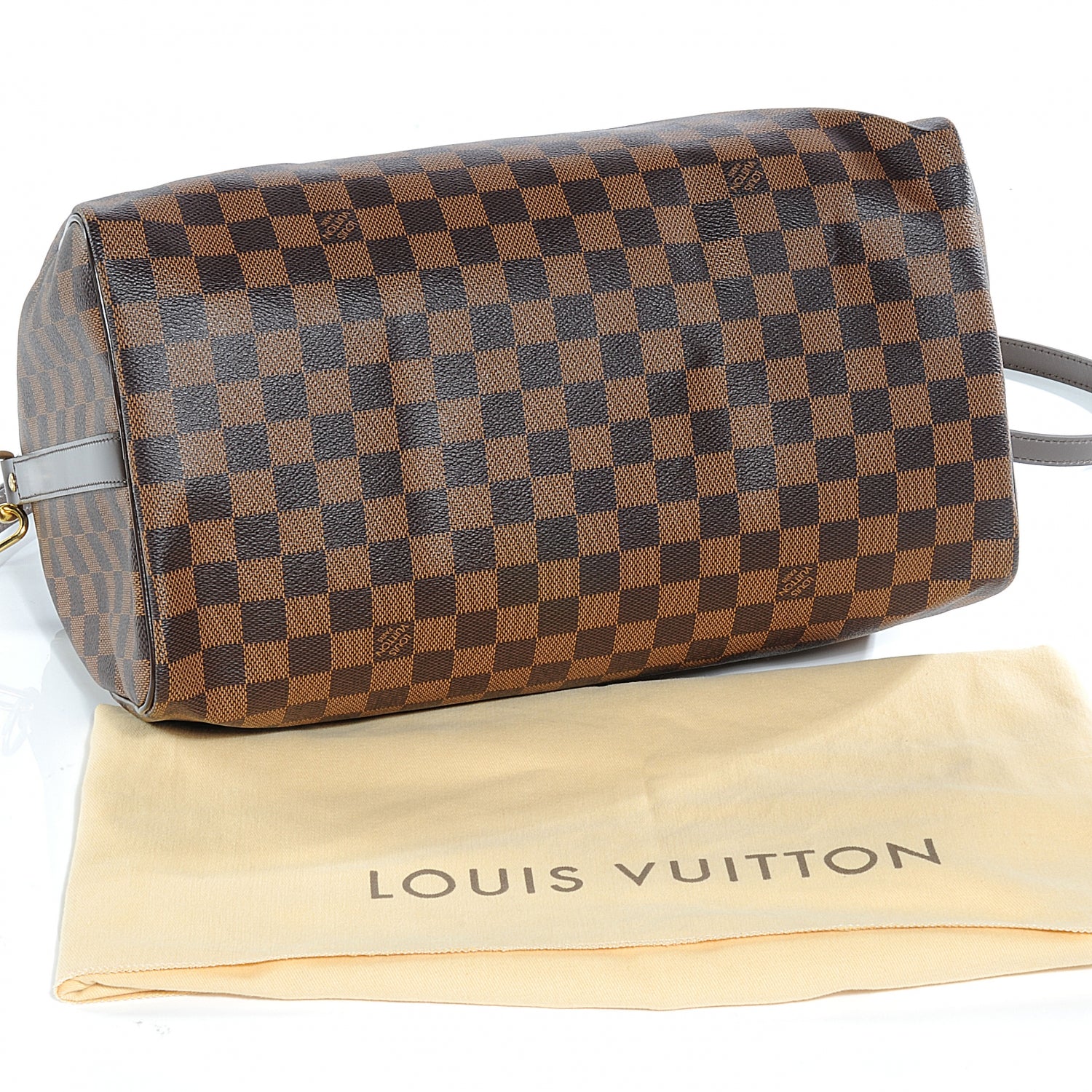 Louis Vuitton Damier Ebene Speedy Bandouliere 35 8 of 8