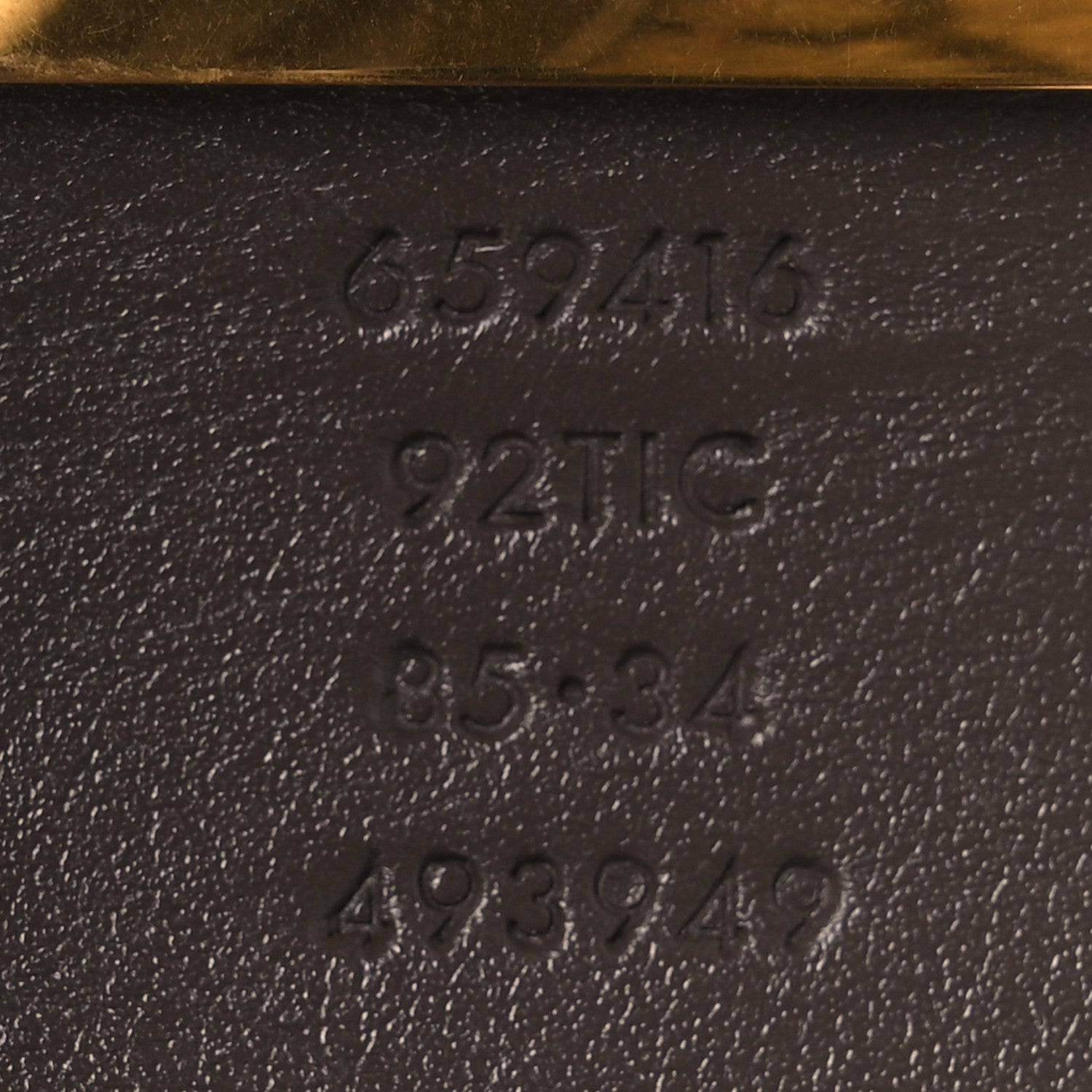 Gucci GG Supreme Monogram Plutone Calfskin Double G Reversible 37mm Belt 85 34 Beige Ebony New Acero 8 of 8