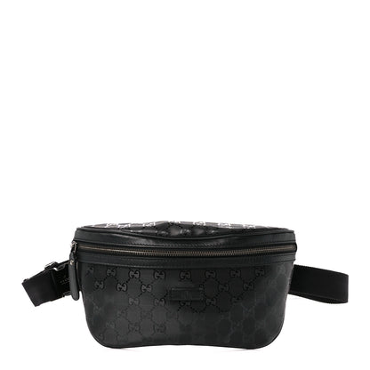 Gucci Imprime Monogram Belt Bag Black 1 of 12