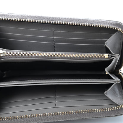 Gucci Guccissima Signature Microguccissima Bree Zip Around Wallet Storm Grey 5 of 5