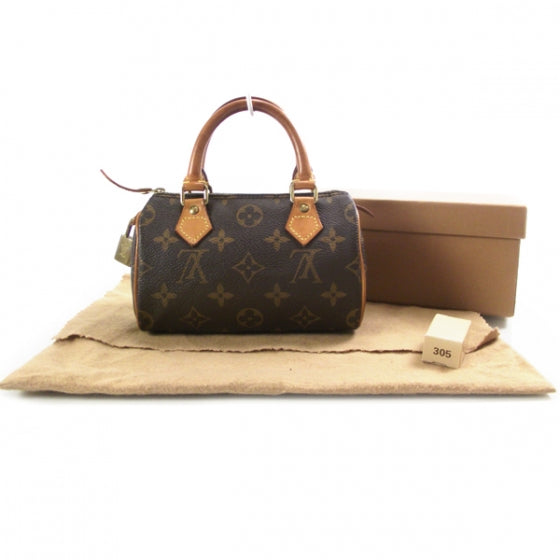 Louis Vuitton Monogram Mini Sac HL Speedy 2 of 9