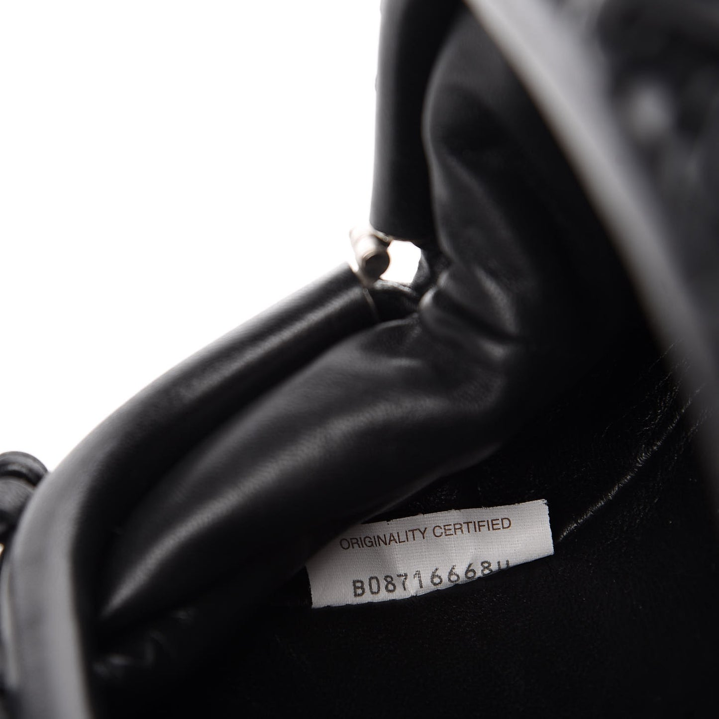 Nappa Intrecciato The Mini Pouch Black