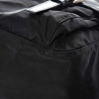 Prada Nylon Vela Messenger Bag Black 11 of 14