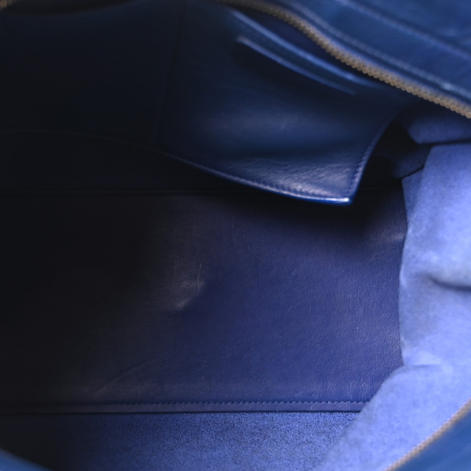 Saint Laurent Calfskin Small Classic Y Cabas Royal Blue 5 of 10