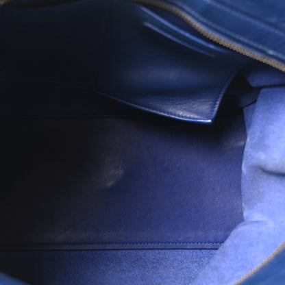 Saint Laurent Calfskin Small Classic Y Cabas Royal Blue 5 of 10