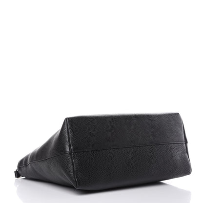 Prada Vitello Phenix Tote Black 4 of 10