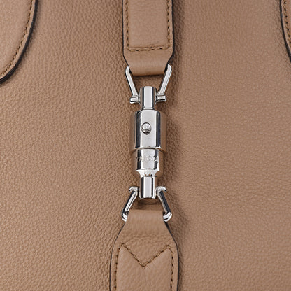 Gucci Soft Calfskin Medium Jackie Top Handle Bag Classic Camel 10 of 10