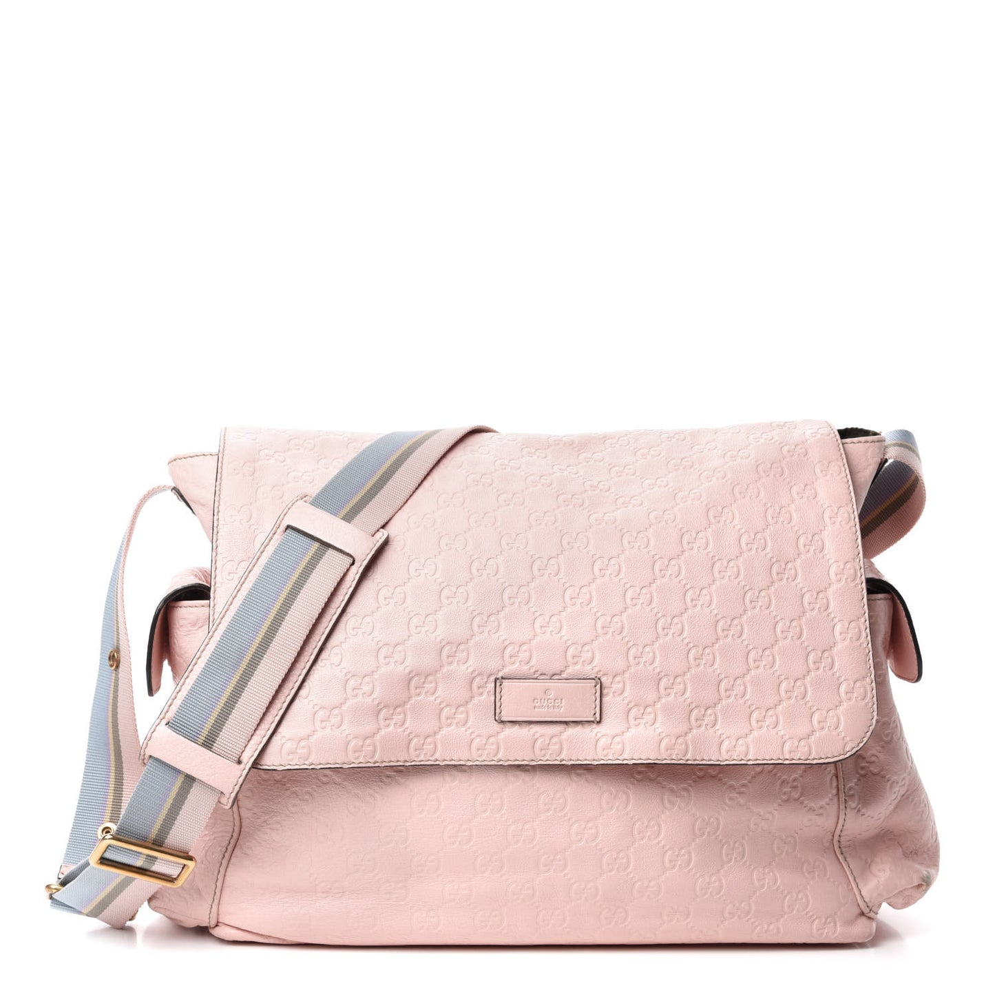 Guccissima Messenger Diaper Bag Pink